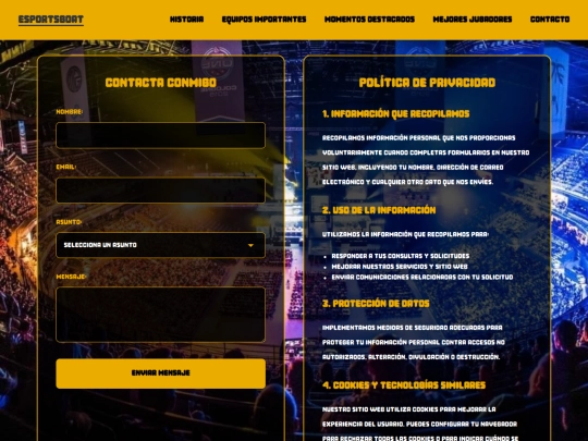 contacto screenshot