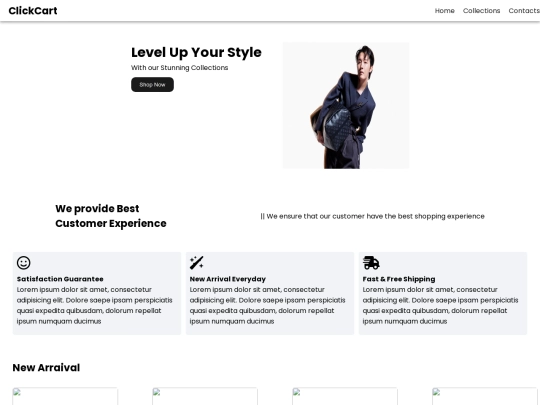 E-commerce_Website/Index screenshot