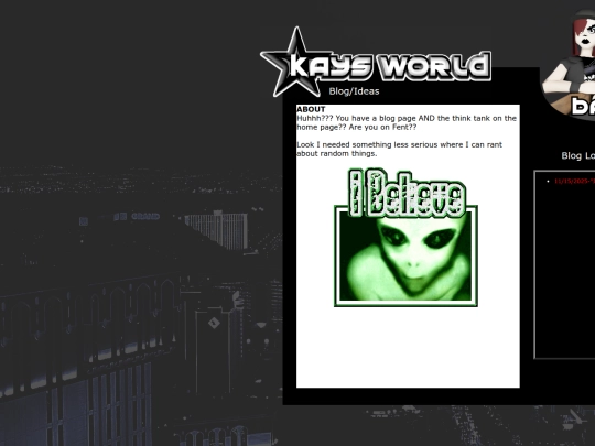 blog screenshot