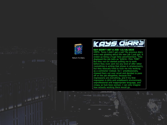 diaryarchive screenshot