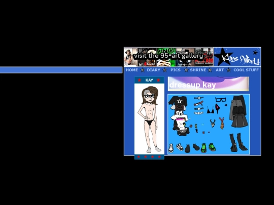 dressup screenshot