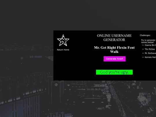usergen screenshot