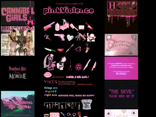 moodboards/pinkviolence screenshot