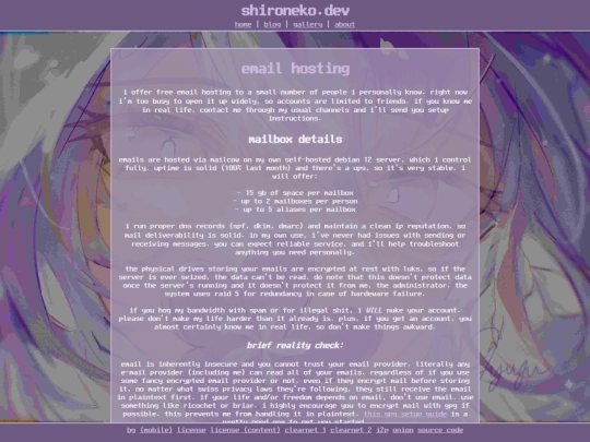 email screenshot