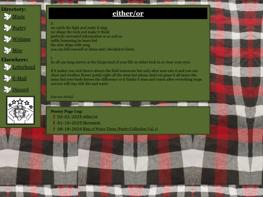 page/poetry/eitheror screenshot