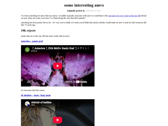 amvs screenshot