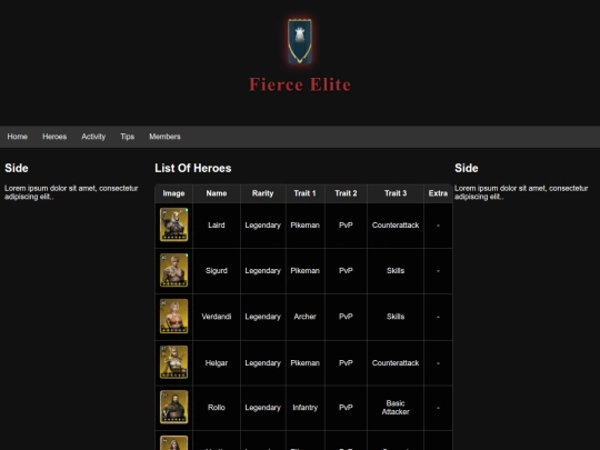 heroes screenshot