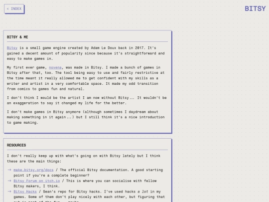 bitsy screenshot