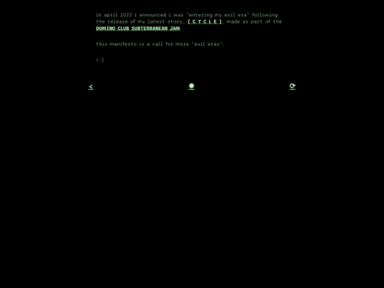 manifesto/end screenshot