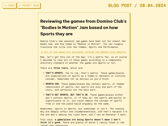 secretblog/domino7 screenshot