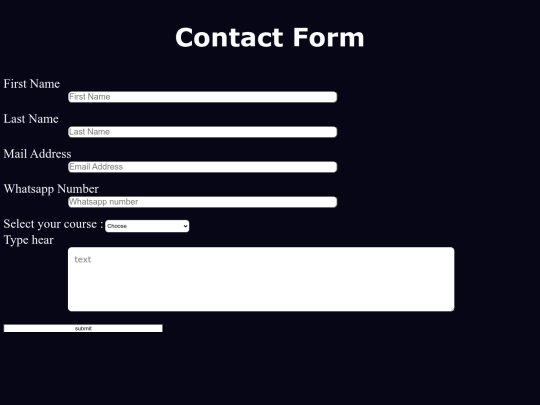demo screenshot