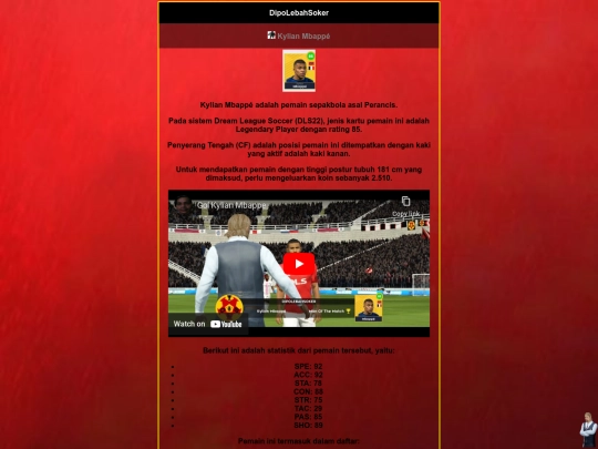manajemen-tim/KylianMbappe screenshot