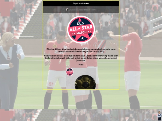 manajemen-tim/division-allstar-match-team screenshot
