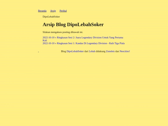 posts/arsip screenshot