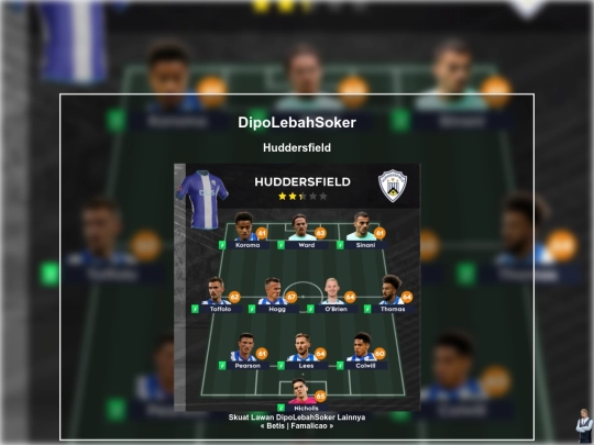 skuat-lawan/Huddersfield screenshot
