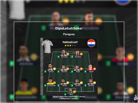 skuat-lawan/Paraguay screenshot