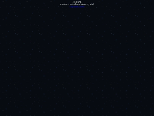 journal screenshot