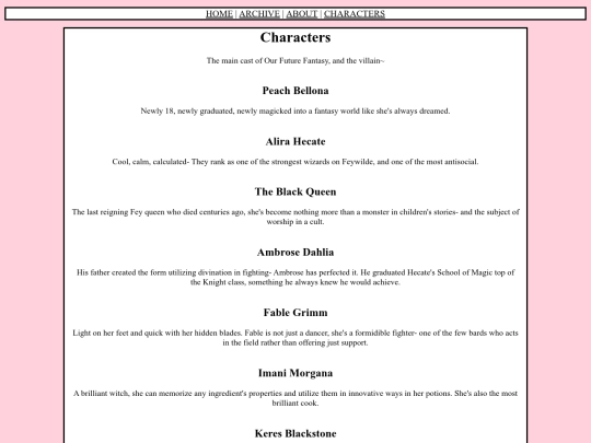 characters screenshot