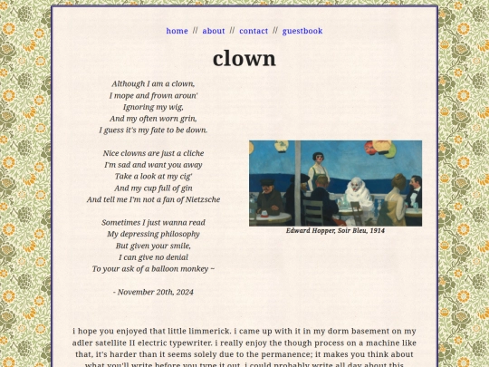 sadclown screenshot