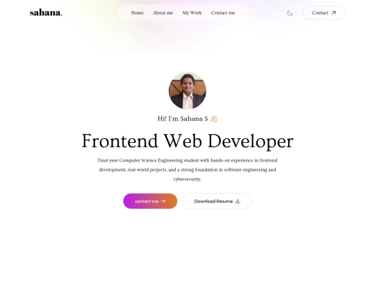 portfolio screenshot