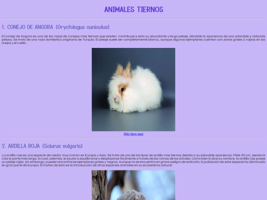 animales screenshot