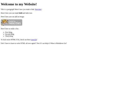 index screenshot