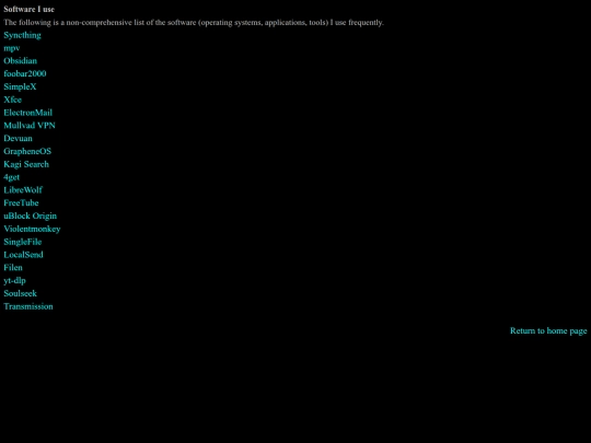 software screenshot