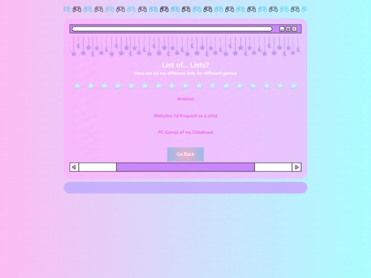 GameLists screenshot