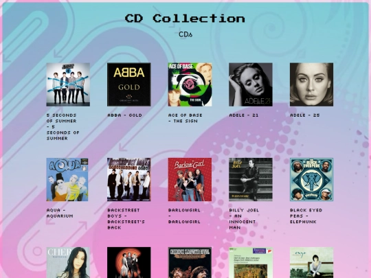 MyCDs screenshot