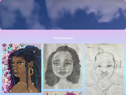 Portraits screenshot