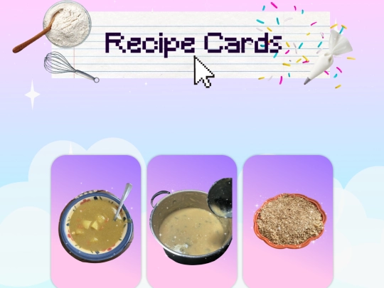Recipes screenshot