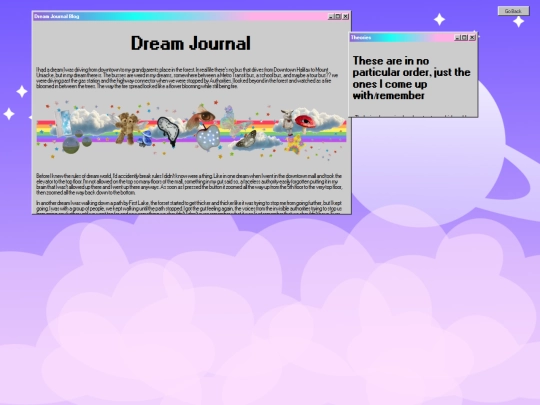 dreamjournal screenshot