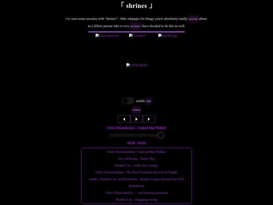 shrines screenshot