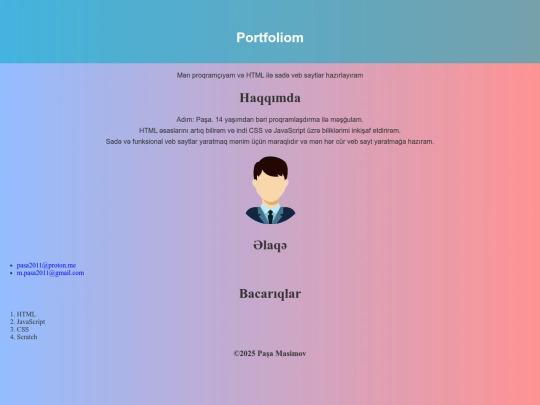 portfolio2 screenshot