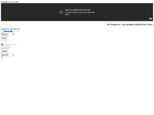 webdeck_player screenshot