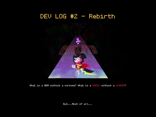 rebirth-log screenshot