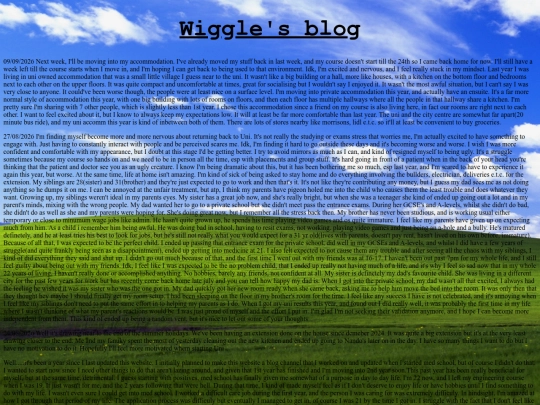 Blog screenshot
