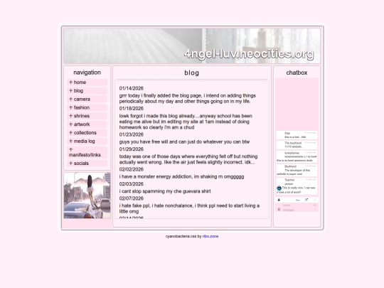 blog screenshot