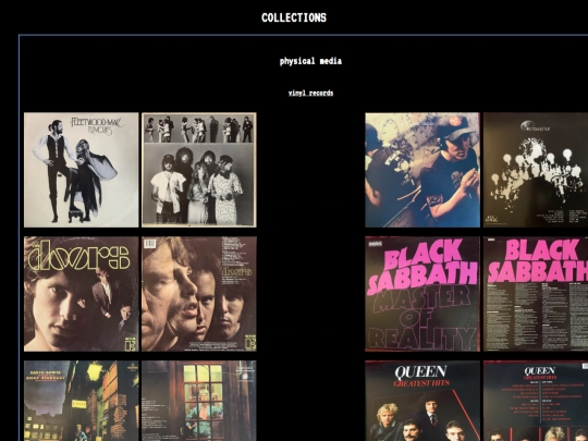 collections screenshot