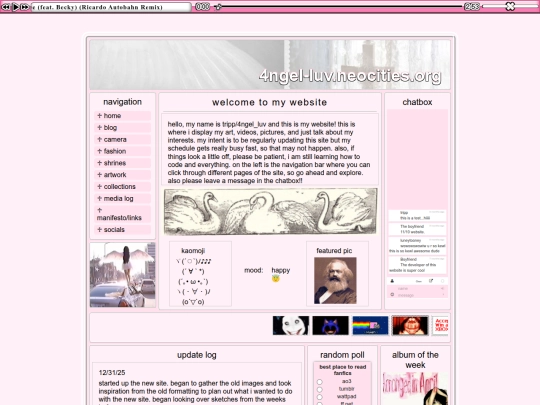 homepage screenshot