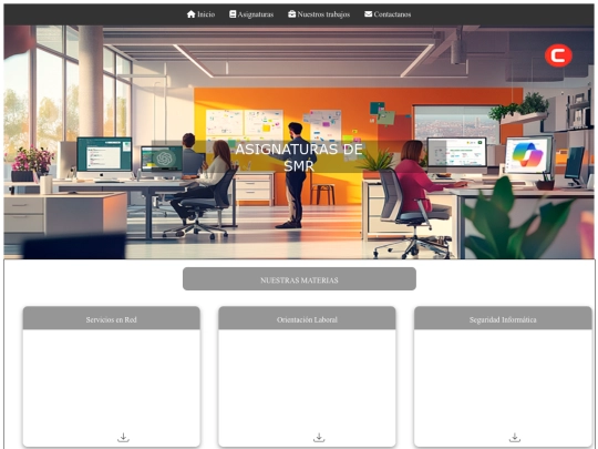 raúl/paginas/asignaturas/asignaturas screenshot