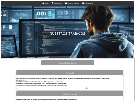 raúl/paginas/nuestros trabajos/trabajos screenshot