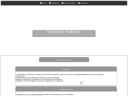 trabajos screenshot