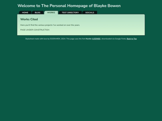 works screenshot
