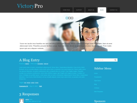 blog screenshot