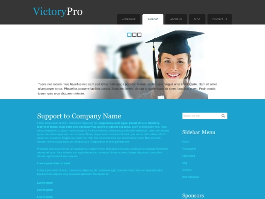 support screenshot