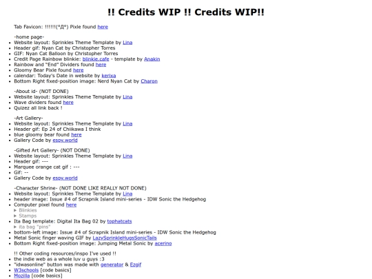 credits screenshot