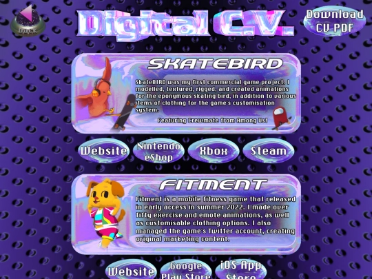 digital_cv screenshot