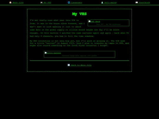 vhs screenshot