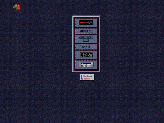 menu screenshot